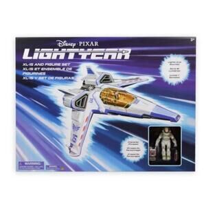 Rare Disney Parks Pixar Lightyear XL-15 Vehicle and Figure Set NEW in Box